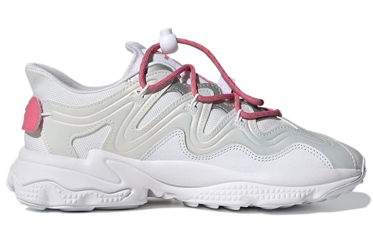 (W) adidas Originals Ozweego Plus 'White Grey' 圖 2