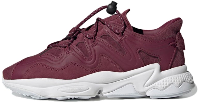 adidas originals Ozweego Plus 減震防滑 復古運動鞋 女款 暗紅色 Buy adidas originals Ozweego Plus 減震防滑 復古運動鞋 女款 暗紅色