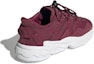 Shop adidas originals Ozweego Plus 減震防滑 復古運動鞋 女款 暗紅色