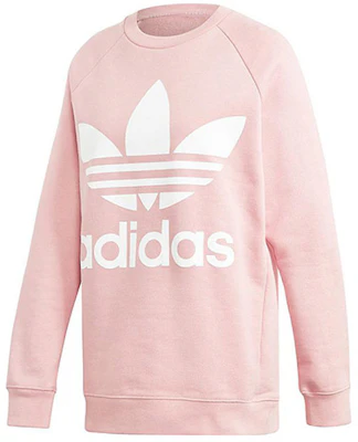 (Women) adidas Originals Pink Oversized Lettering Sweatshirt DH4432 Buy (Women) adidas Originals Pink Oversized Lettering Sweatshirt DH4432
