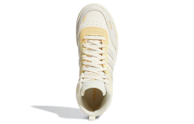 (Women) adidas originals Post Up Sneakers White/Yellow H00221