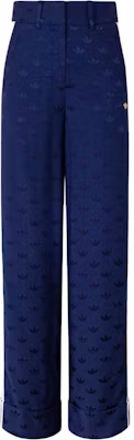 (W) アディダス オリジナルス プレミアム ジャガード ワイドレッグ トラックパンツ ネイビー IX0938 Buy (W) アディダス オリジナルス プレミアム ジャガード ワイドレッグ トラックパンツ ネイビー IX0938
