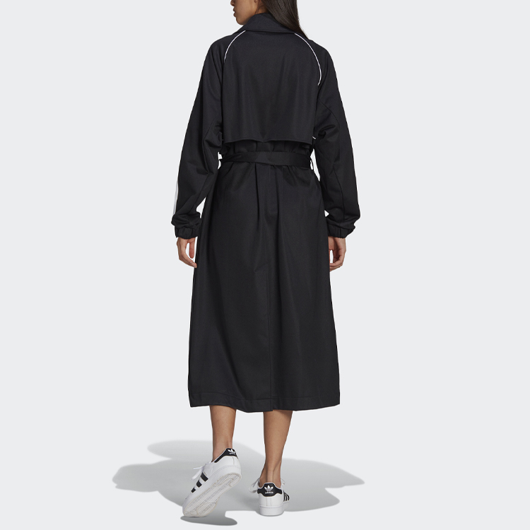 Purchase (W) 阿迪达斯 Originals PRIMEBLUE 中长款风衣 黑色 GM5367