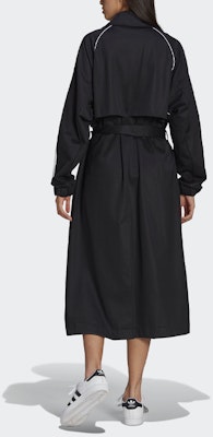 (W) 阿迪达斯 Originals PRIMEBLUE 中长款风衣 黑色 GM5367 Purchase (W) 阿迪达斯 Originals PRIMEBLUE 中长款风衣 黑色 GM5367