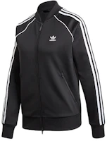(Women) adidas Originals PRIMEBLUE SST Black 3-Stripes Track Jacket GD2374 (Women) adidas Originals PRIMEBLUE SST Black 3-Stripes Track Jacket GD2374