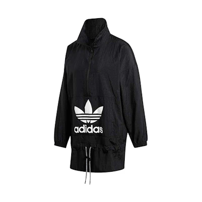(Women) adidas Originals Printed Pullover Track Jacket Black ED7595