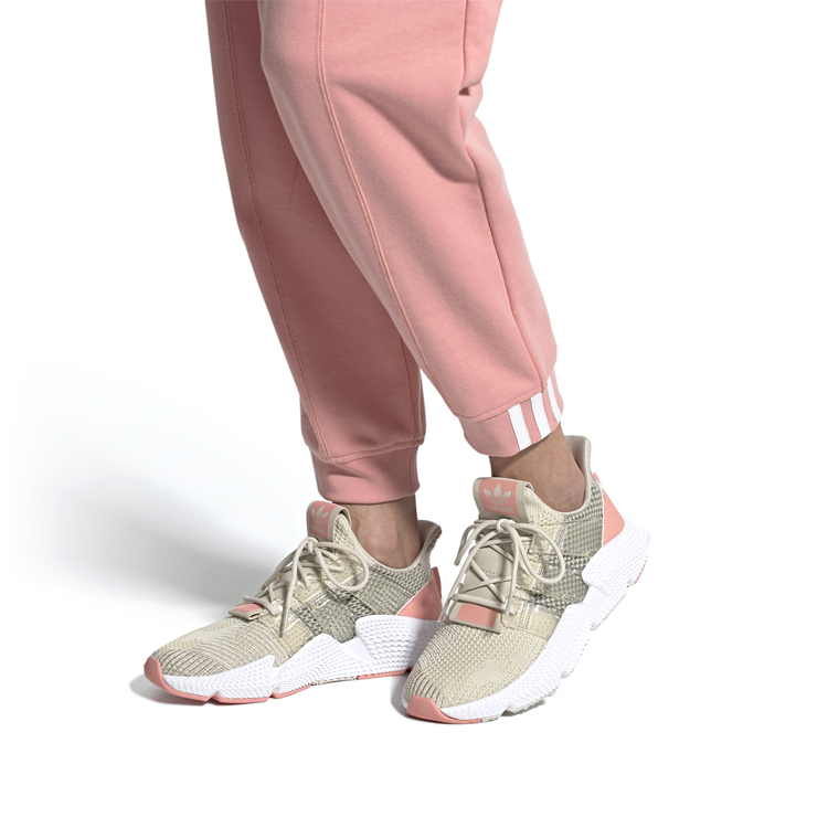 Sizing adidas originals PROPHERE 低筒 運動休閒鞋 女款 棕粉