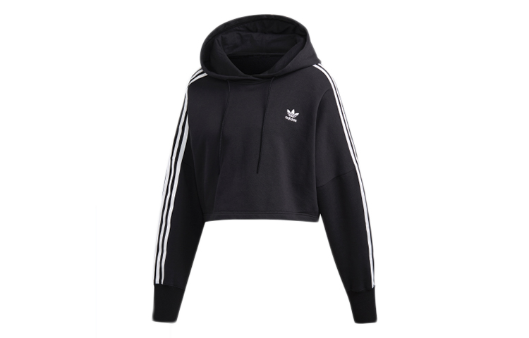 (Women) adidas Originals Pullover Hoodie Black ED7554