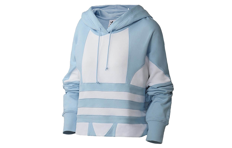 (Women) adidas Originals Pullover Sweatshirt Pink Blue - Spring/Autumn Edition FS1312