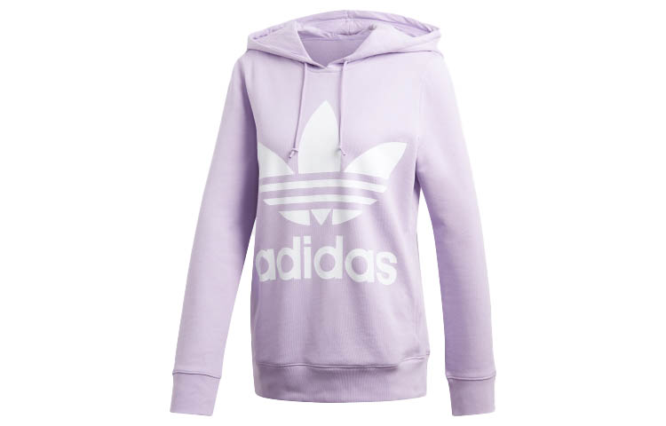 (Women) adidas Originals Pullover Sweatshirt Shiny Purple DV2566