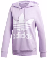 (Women) adidas Originals Pullover Sweatshirt Shiny Purple DV2566 (Women) adidas Originals Pullover Sweatshirt Shiny Purple DV2566