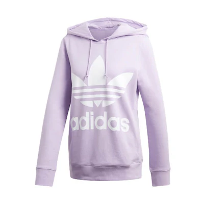 (Women) adidas Originals Pullover Sweatshirt Shiny Purple DV2566