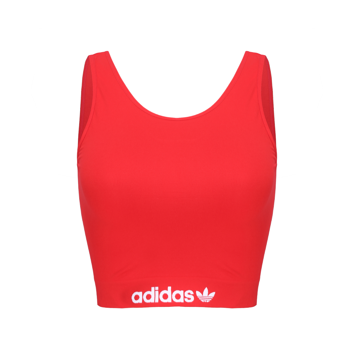 (Women) adidas Originals Red Letter Print Moisture-Wicking Tank Top 4A3H67-500