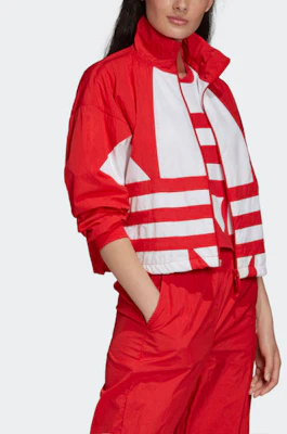 (W) 아디다스 오리지널 레드 레트로 LRG 로고 스탠드 칼라 트랙 재킷 FM2585 Purchase (W) 아디다스 오리지널 레드 레트로 LRG 로고 스탠드 칼라 트랙 재킷 FM2585