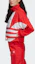 Sizing (W) 아디다스 오리지널 레드 레트로 LRG 로고 스탠드 칼라 트랙 재킷 FM2585