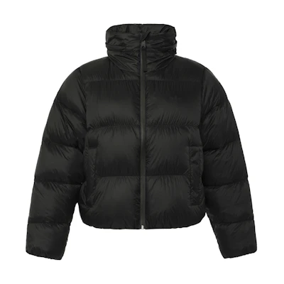 (Women) adidas Originals RegenDown Crop Puffer Jacket Black IW8368