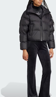 (W) アディダス オリジナルス リジェンダウン クロップ パファージャケット ブラック IW8368 Purchase (W) アディダス オリジナルス リジェンダウン クロップ パファージャケット ブラック IW8368