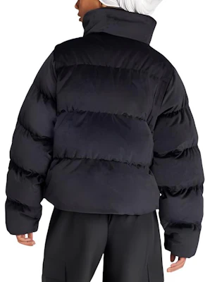 (W) アディダスオリジナルズ リジェンダウンベルベットパファージャケット ブラック IW8439 Purchase (W) アディダスオリジナルズ リジェンダウンベルベットパファージャケット ブラック IW8439