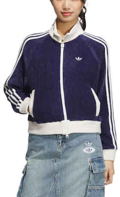 (Women) adidas Originals Retro Chinese New Year Snake Navy Sport Stripe Jacket JN0724 Lookbook (Women) adidas Originals Retro Chinese New Year Snake Navy Sport Stripe Jacket JN0724