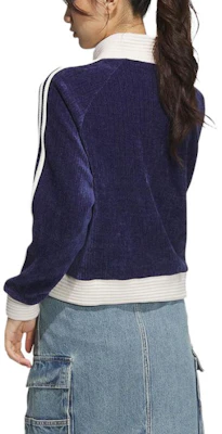 (Women) adidas Originals Retro Chinese New Year Snake Navy Sport Stripe Jacket JN0724 Shop (Women) adidas Originals Retro Chinese New Year Snake Navy Sport Stripe Jacket JN0724