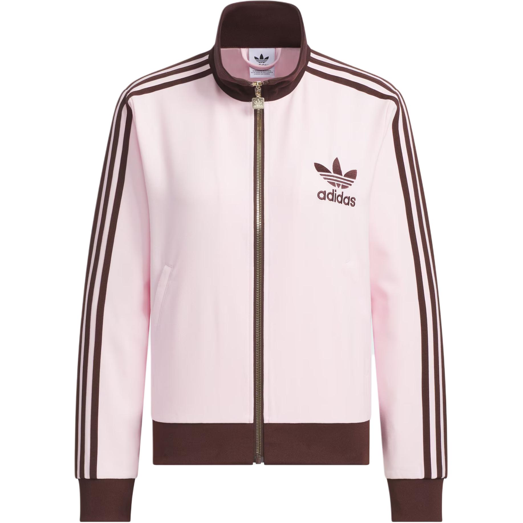 (Women) adidas Originals Retro Colorblock Track Jacket - Clear Pink Casual Fit JX2804 圖 2