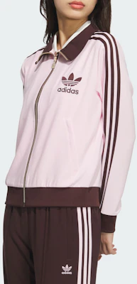 (W) adidas Originals Retro Colorblock Track Jacket - Clear Pink Fit Santai JX2804 Lookbook (W) adidas Originals Retro Colorblock Track Jacket - Clear Pink Fit Santai JX2804