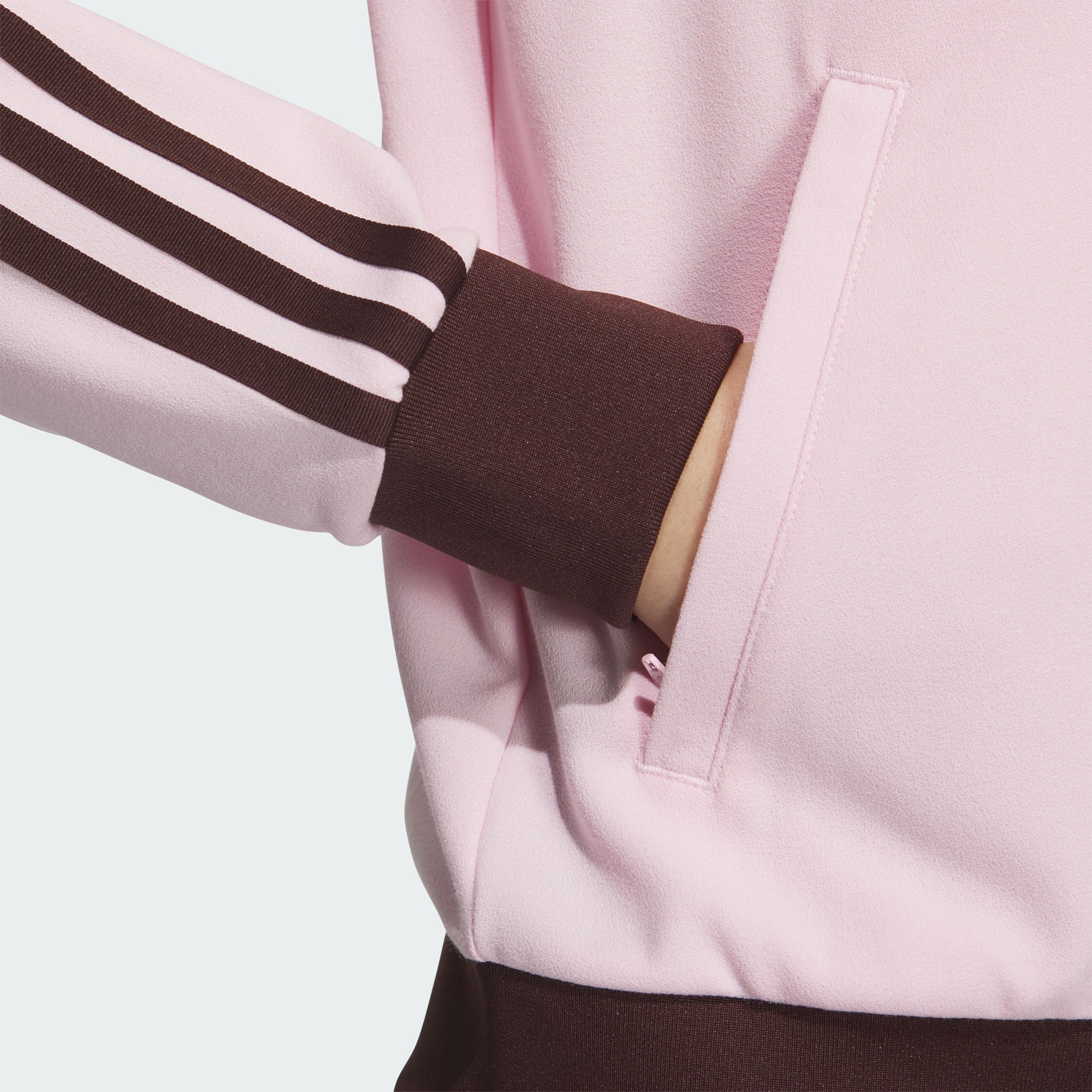(Women) adidas Originals Retro Colorblock Track Jacket - Clear Pink Casual Fit JX2804 圖 6