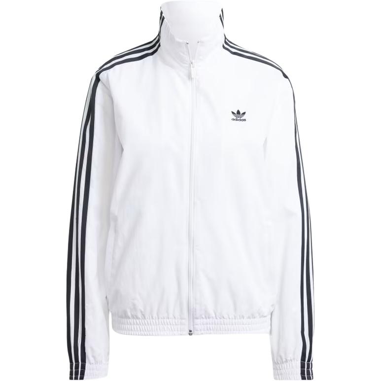 (Women) adidas Originals Retro Sports Track Jacket White - Soft & Comfortable JD5328