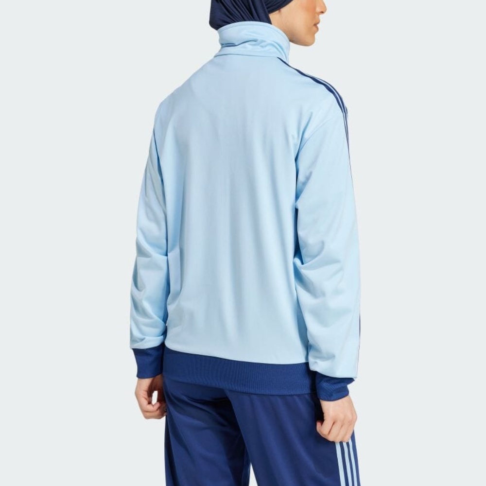 (Women) adidas Originals Retro Track Jacket Light Blue Relaxed Fit IX3542 圖 5