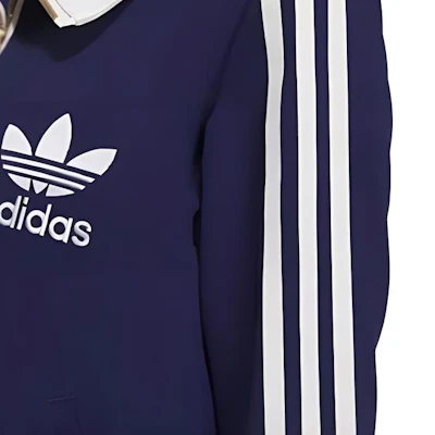(Women) adidas Originals Retro Track Jacket Navy/Off-White Striped Zip-Up JX2802 Purchase (Women) adidas Originals Retro Track Jacket Navy/Off-White Striped Zip-Up JX2802