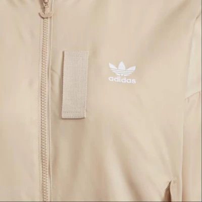 (W) 아디다스 오리지널 레트로 트랙 자켓 옐로우 트레포일 로고 프린트 HE6584 Sizing (W) 아디다스 오리지널 레트로 트랙 자켓 옐로우 트레포일 로고 프린트 HE6584