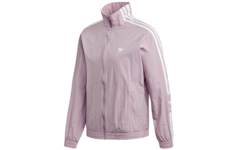 (Women) adidas Originals Retro Windbreaker Jacket Purple Training Running Wear ED7541