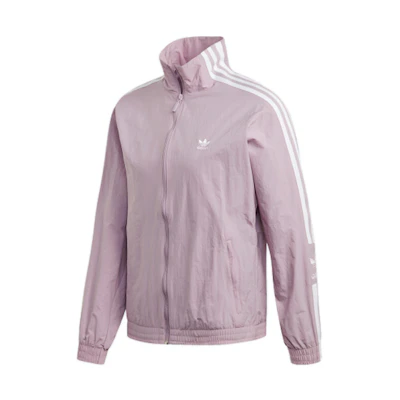 (Women) adidas Originals Retro Windbreaker Jacket Purple Training Running Wear ED7541