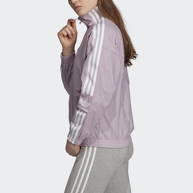 Details for (W) アディダス オリジナルス レトロウインドブレーカー ジャケット パープル ED7541