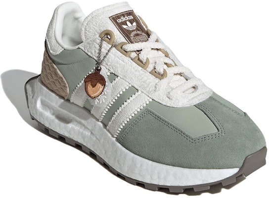 (Women) adidas Retropy E5 'Sage Green Cream White' IF3885 Lookbook (Women) adidas Retropy E5 'Sage Green Cream White' IF3885