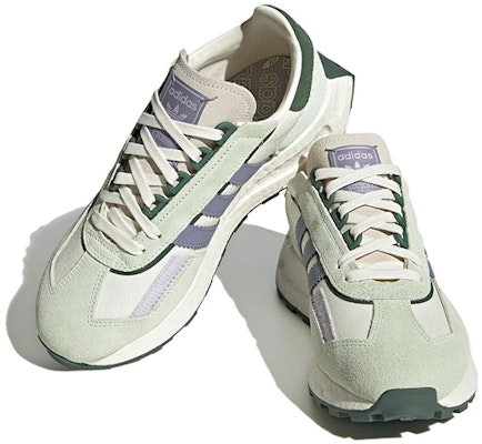 (Women) adidas Retropy E5 'Light Green Purple' IE1925 Lookbook (Women) adidas Retropy E5 'Light Green Purple' IE1925