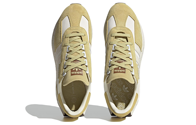 Lookbook adidas originals Retropy E5 防滑耐磨 低筒 運動休閒鞋 女款 白黃