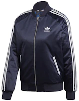 (Women) adidas Originals Reversible CNY Floral Bomber Jacket Navy Blue FU1723 (Women) adidas Originals Reversible CNY Floral Bomber Jacket Navy Blue FU1723