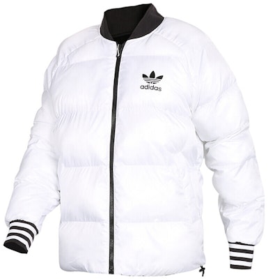 (W) アディダス オリジナルス リバーシブル ウィンターパファージャケット ホワイト BS4424 Buy (W) アディダス オリジナルス リバーシブル ウィンターパファージャケット ホワイト BS4424