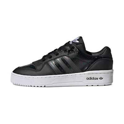(W) adidas originals Rivalry Low 'Black White'
