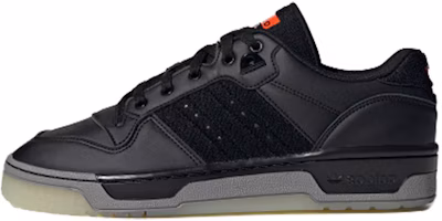 (Women) adidas originals Rivalry Low 'Core Black Solar Red' FW4276 (Women) adidas originals Rivalry Low 'Core Black Solar Red' FW4276