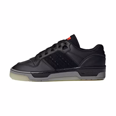 (W) adidas originals Rivalry Low 'Core Black Solar Red'