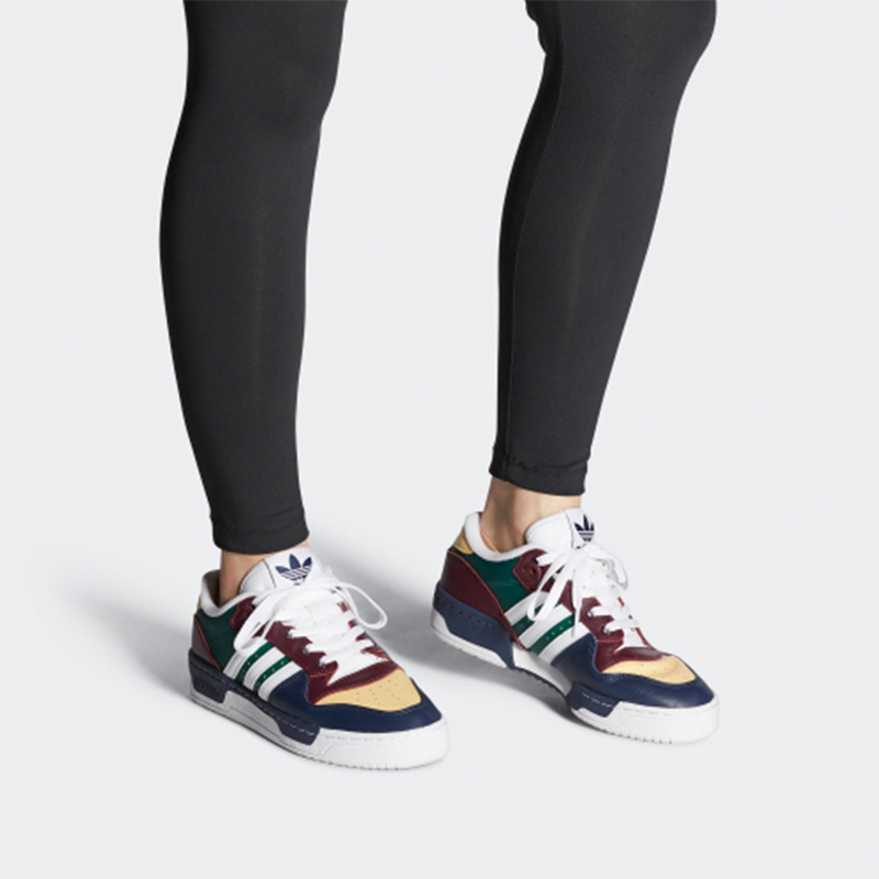 (W) adidas originals Rivalry Low 'Green Brown Blue' 圖 7