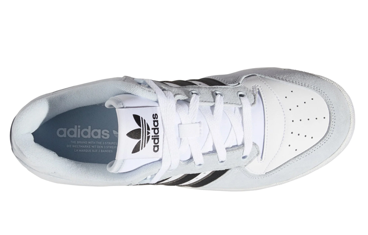 Lookbook (W) 阿迪达斯Rivalry低帮休闲鞋 灰色/白色 FX9464