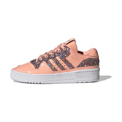 (W) adidas originals Rivalry Low 'Glow Pink Glitter'