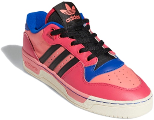 (W) 아디다스 오리지널 라이벌리 로우 '핑크 블랙 블루' FX8531 Lookbook (W) 아디다스 오리지널 라이벌리 로우 '핑크 블랙 블루' FX8531