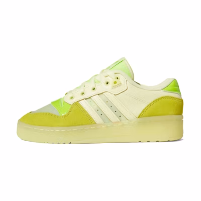 (W) adidas originals Rivalry Low 'Yellow Green'