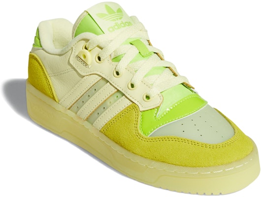 adidas originals Rivalry Low 復古休閒 低筒 板鞋 女款 黃綠 Lookbook adidas originals Rivalry Low 復古休閒 低筒 板鞋 女款 黃綠