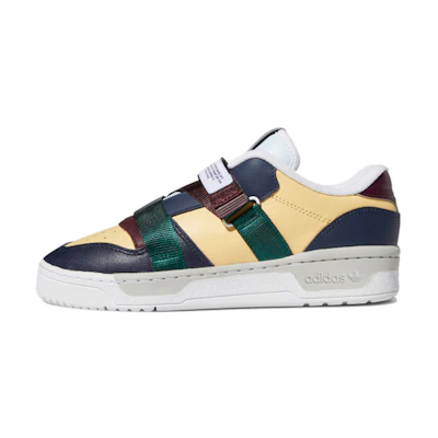 (W) adidas originals Rivalry Low W Strap 'Yellow Blue Green'