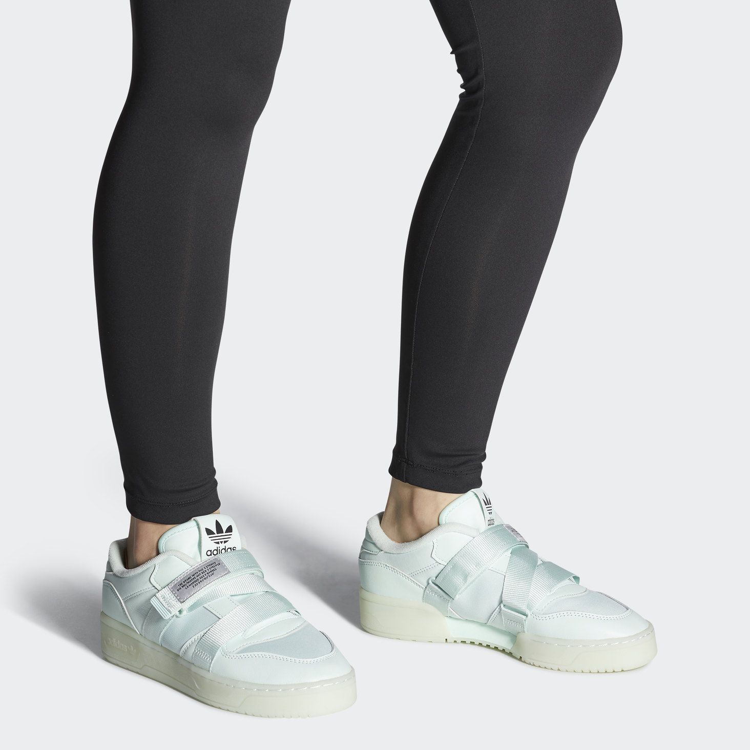 (W) adidas Originals Rivalry Low Strap 'Green' 圖 7